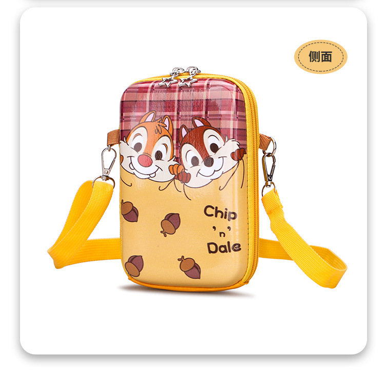 Children's mobile phone bags, cartoon Mickey Ni single-shoulder bags, cute and trendy bags for boys and girls, 2021 new style crossbody bags wholesale undefined