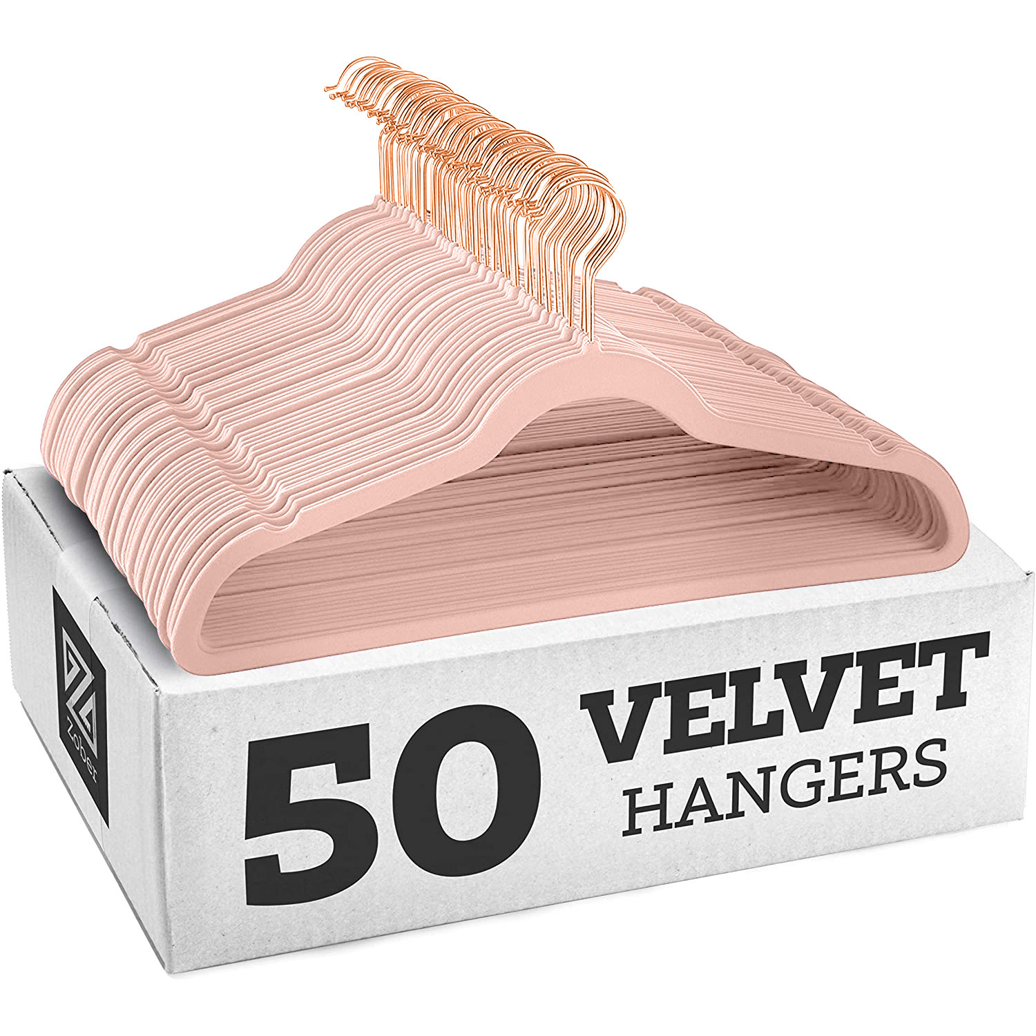 45cm rosa/Gancho oro rosa