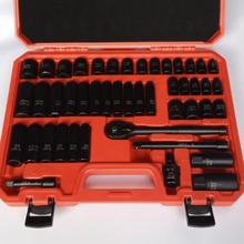 KT3/8系列50pc48件气动套筒全套套装DT长短套筒组风动套筒37PCS