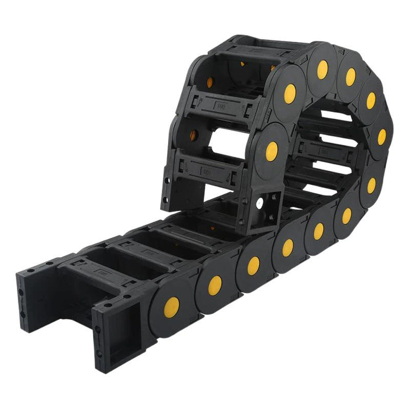 Станок с ЧПУ пластиковый нейлоновый гравировальный станок Тяговая цепь бар резервуар цепь шинопровода мост бесшумный кабель инженерные аксессуары