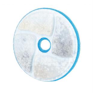 Cross-Border Hot-Selling Pet Water Dispenser Filter Element for Cats and Dogs Circulating Intelligent Automatic Resin Activated Carbon Blue Sponge