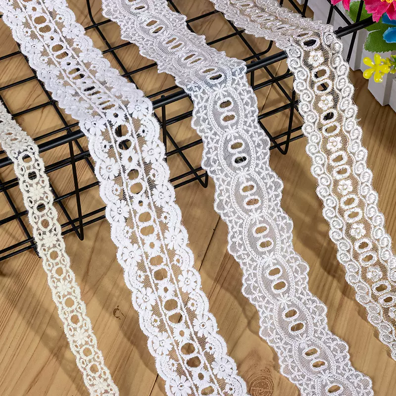 新品可穿丝带金线网纱蕾丝花边洛丽塔袖口领口衣领装饰辅料批发