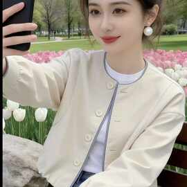 休闲运动文艺风棒球服夹克女2026春秋新款小个子独特漂亮初春外套