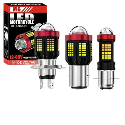 Three-Claw Dual-Color Headlights, Motorcycle headlights, headlights