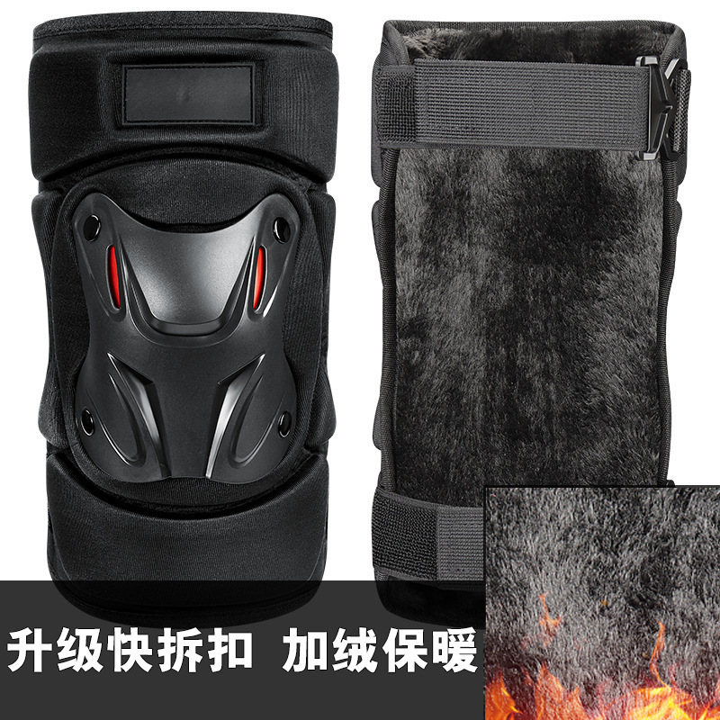オートバイの膝パッドと肘パッド、防風性と暖かいオートバイの保護具、オールシーズンの男性と女性向けの電気自動車の膝と脚の保護具|undefined