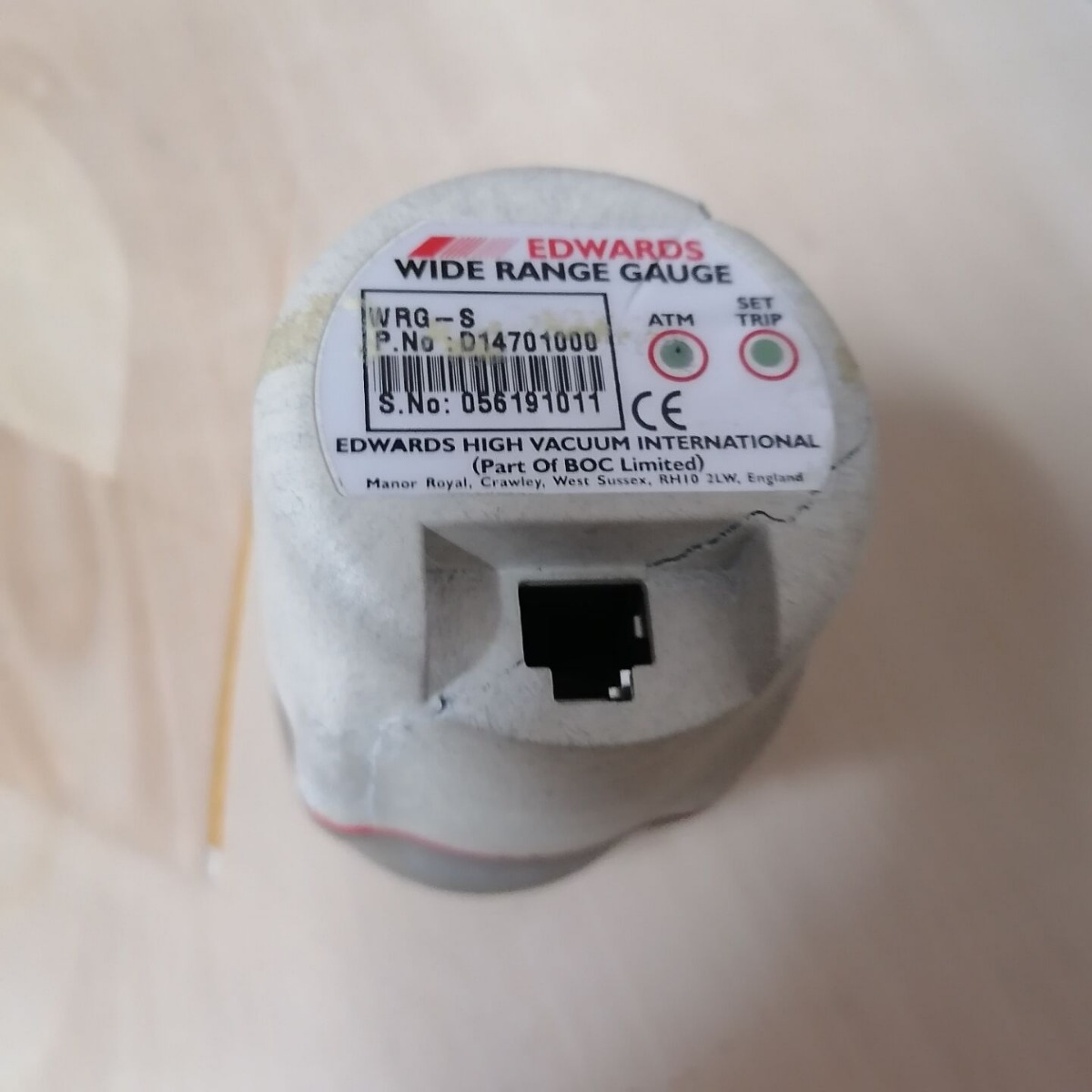 WRG-S NW25真空计PN:D144701000  EDWARDS爱德华真空计