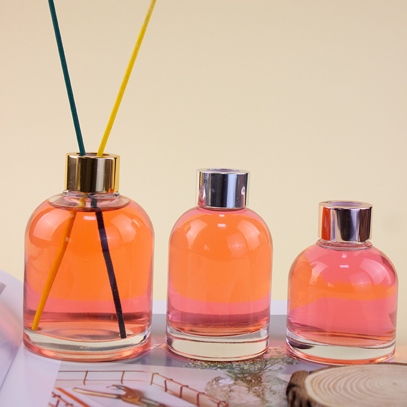 簡約香薰瓶空瓶吊鐘香薰玻璃瓶車載揮發香水瓶無火擺件分裝瓶批發