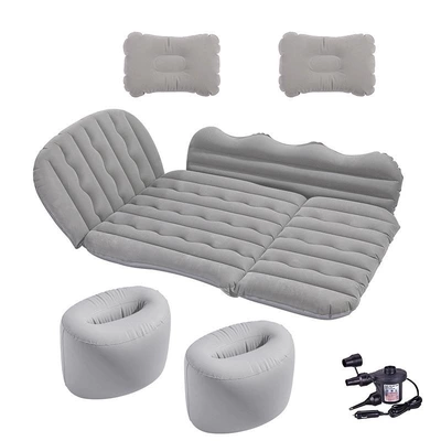 pad for sleeping in the — Vehicle-mounted inflatable bed - default-item-huiqi-37-points-upgraded-head-protection-large-side-dust-cover-electric-pump-special-price-clearance
