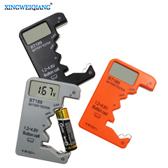 Battery Level Detector Digital Battery Tester ABS Insulated Plastic Case Portable No Battery Required