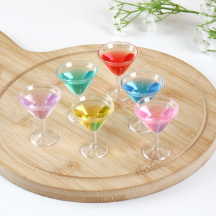 Mini Artificial Cocktail Glass Model Artificial Cocktail Play House Toy Creative Micro Scene Decoration Props