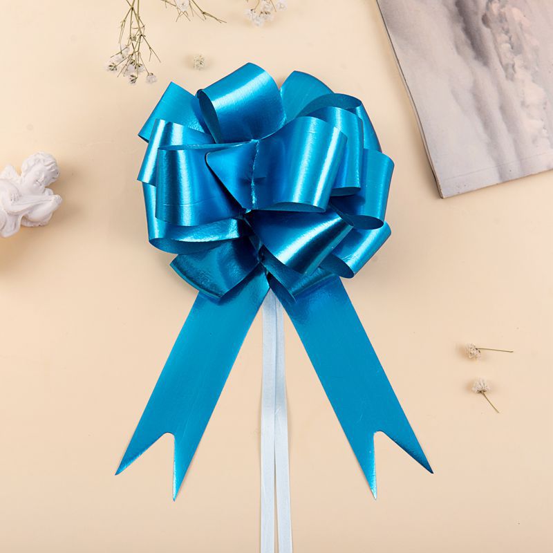 Transfronterizo Navidad vacaciones decoración regalo embalaje medio 3*120cm mate aluminizado película dibujado a mano flor nueve esférica