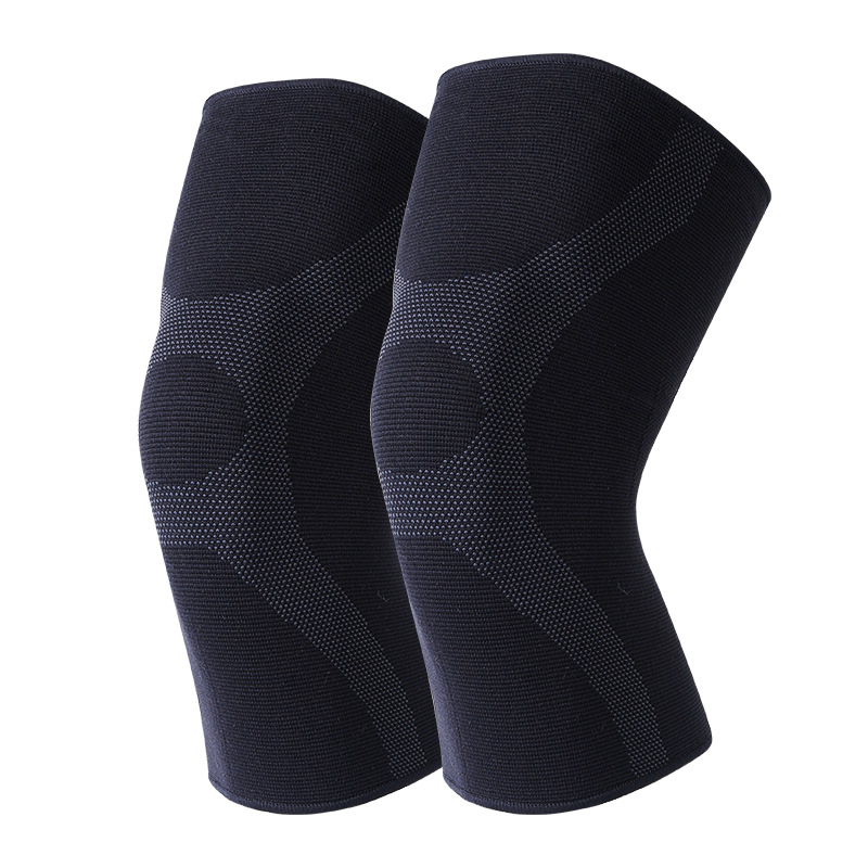 Protector de rodillas especial para correr, cubierta de protección de rodillas para hombres, cuatro estaciones delgada antideslizante, junta de cuerda de salto de amortiguación profesional