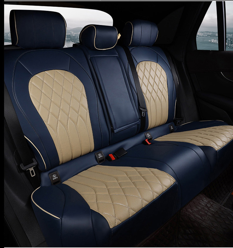 2026-2015 Mercedes-Benz Glc E-Class C-Class 260L 300L 200 Special Car Full-Cover Suede Seat Cushion Cover