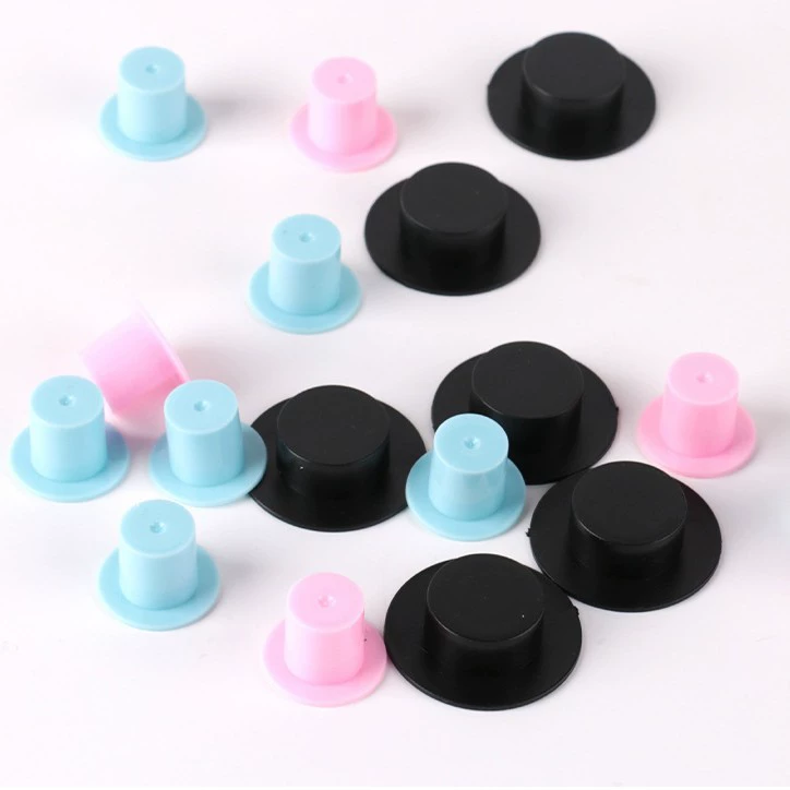 Мини-федора, миниатюрные аксессуары, рождественский снеговик, пластиковое украшение, мини-шляпа, рождественские аксессуары для рукоделия, украшение своими руками