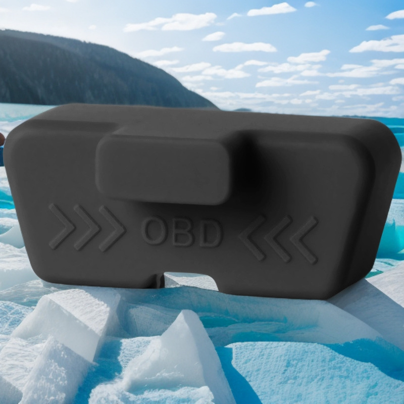 車の OBD インターフェイスシリコン保護カバーユニバーサルコンピュータ診断ポート防水アンチブロッキングダストカバーインテリア改造|undefined