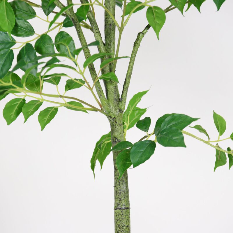 新款仿真榕树幸福树仿真植物盆栽大型室内外高端仿生假绿植装饰|undefined