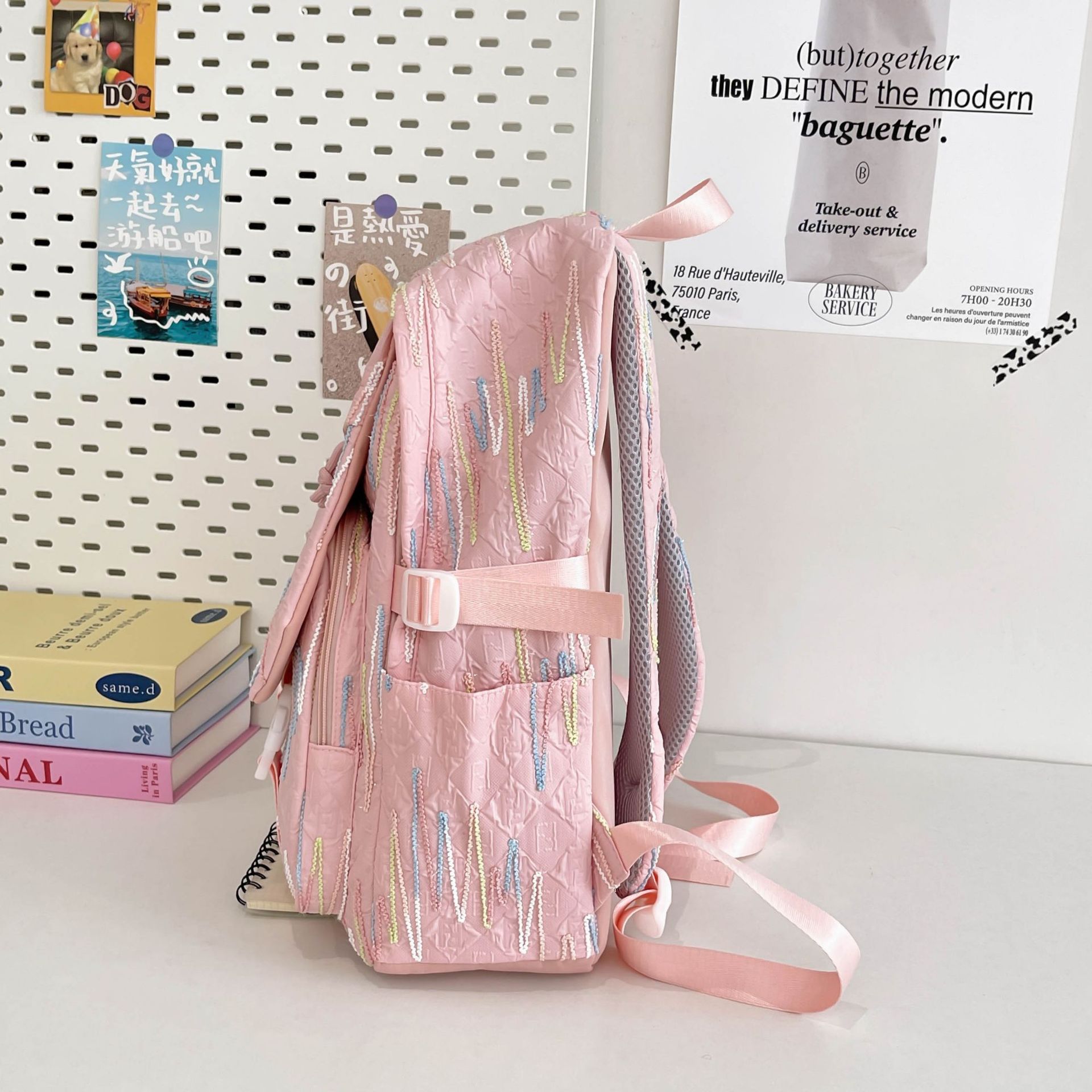 2024 nueva mochila de todo fósforo mochila de moda de ocio bolsa de estudiante de secundaria y preparatoria mochila de viaje bolsa de viaje al por mayor