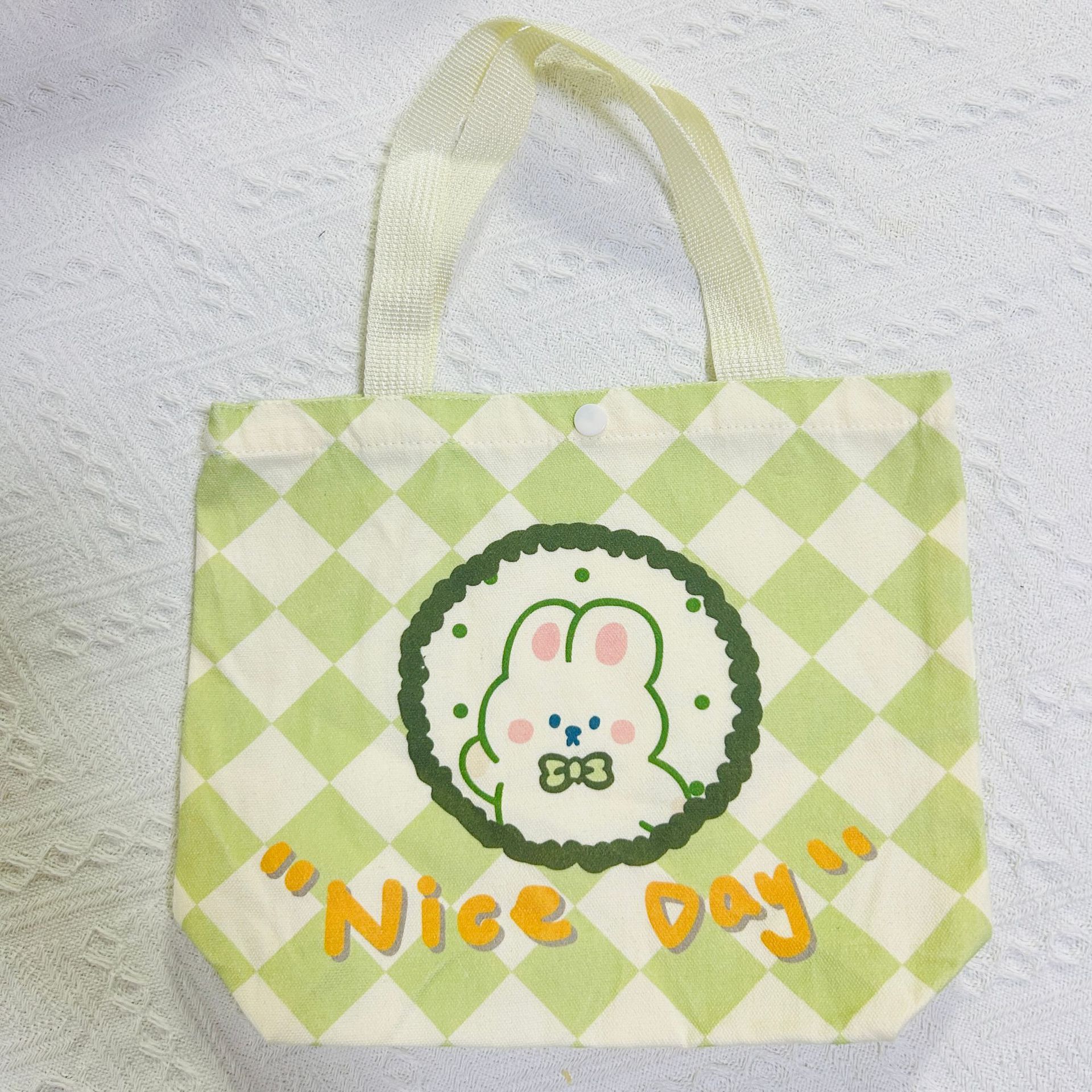 Bolsa de lona, bolsa de lona de dibujos animados, bolsa de mano, bolsa de almuerzo, bolsa de mano simple, bolsa de viaje para oficina image 18