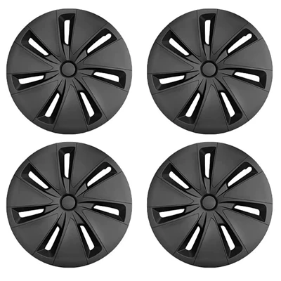Hub cover | wheel protection cover - new-model-3-18inch-original-factory-style-matte-black10