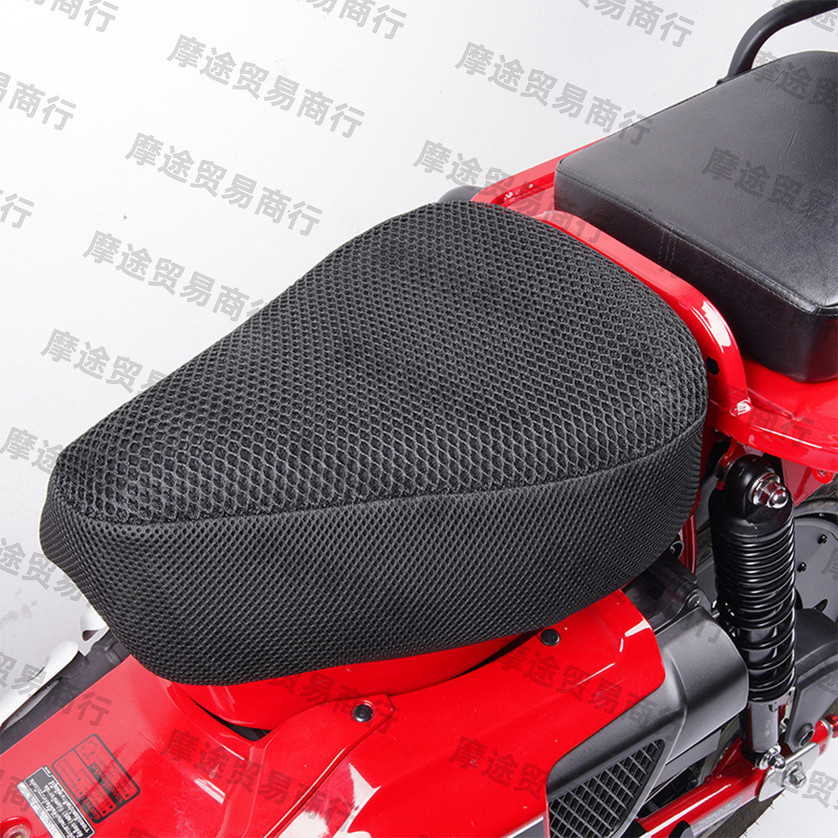 Suitable for Honda Hunter Cub Motorcycle Ct125 Modified Seat Breathable Seat Cushion, Universal for All Seasons, Heat Insulation and Sun Protection