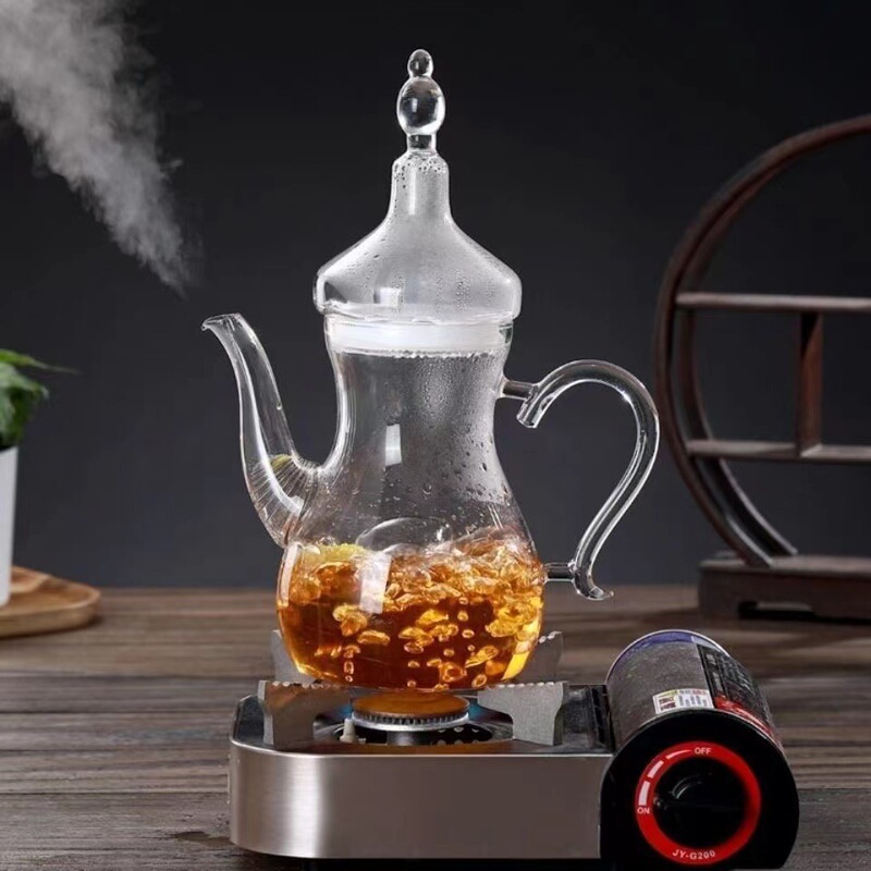 Arabic Glass Pot Coffee Pot High Temperature Resistant Transparent Glass Pot High Borosilicate Tea Pot Flower Teapot Heat Resistant Brewing Arabic Glass Pot Coffee Pot High Temperature Resistant Transparent Glass Pot High Borosilicate Tea Pot Flower Teapot Heat Resistant Brewing