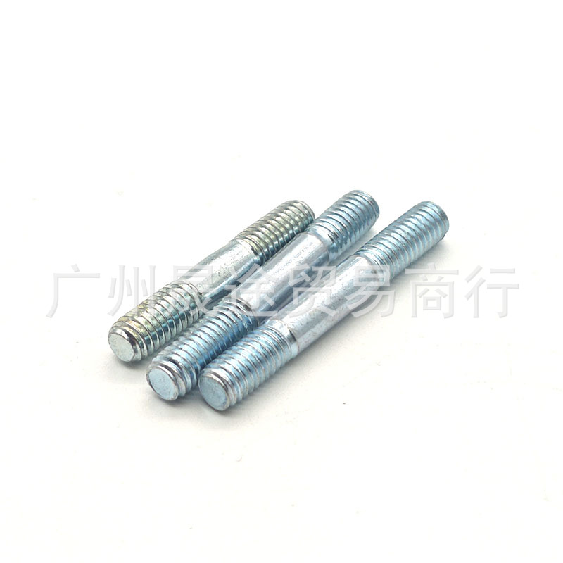 Exhaust pipe screw double male motorcycle cylinder head carburetor double exhaust pipe muffler double tooth screw cap