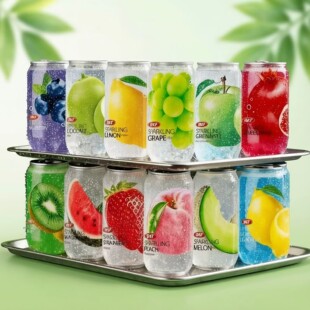 �n���M��OKF��ζ����ˮ350ml���ʲ�ݮ����ζ��ˮ̼�����24ƿ