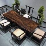 Южноамериканский черный грецкий орех импорт твердый древесина специальное предложение с прямым продажами мебель Baba Teak Teak Table Стол обеденный стол