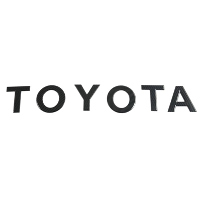 Handle Sticker, Car Exterior Accessories | Other Automotive Exterior Supplies - carbon-fiber-rear-word-mark