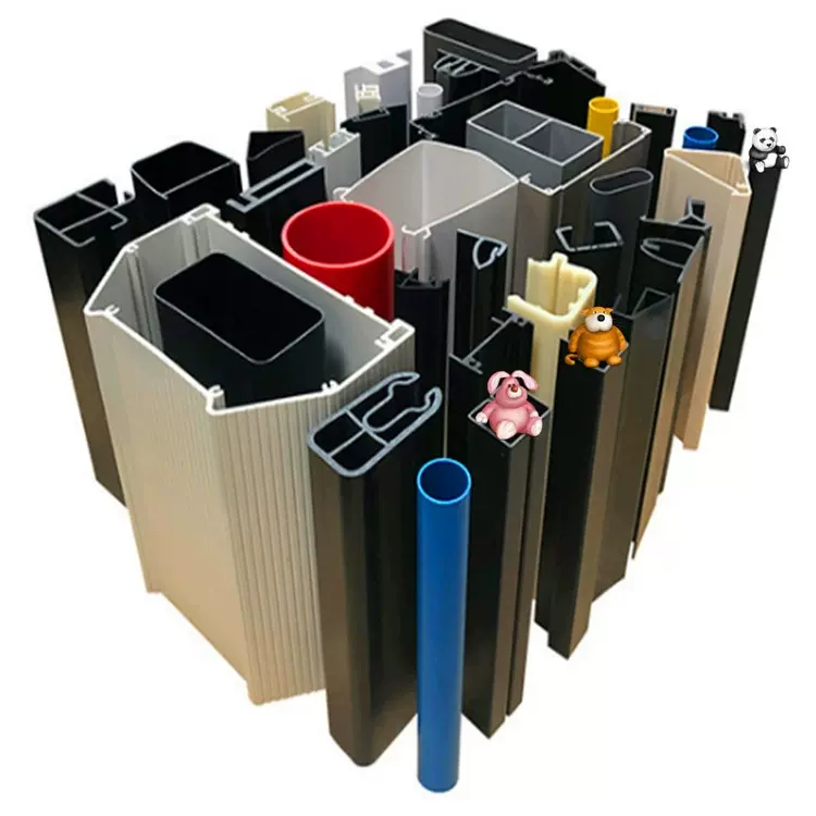 定制挤出ABS型材pvc异型材HDPE胶条边框长条塑料挤出PP胶条开模