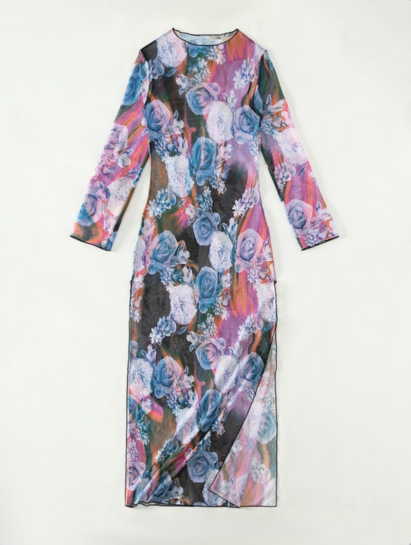 GraceChic GraceChic - Top a tubino con spalle scoperte, stampato, stile transfrontaliero europeo e americano, da donna_voghion.com