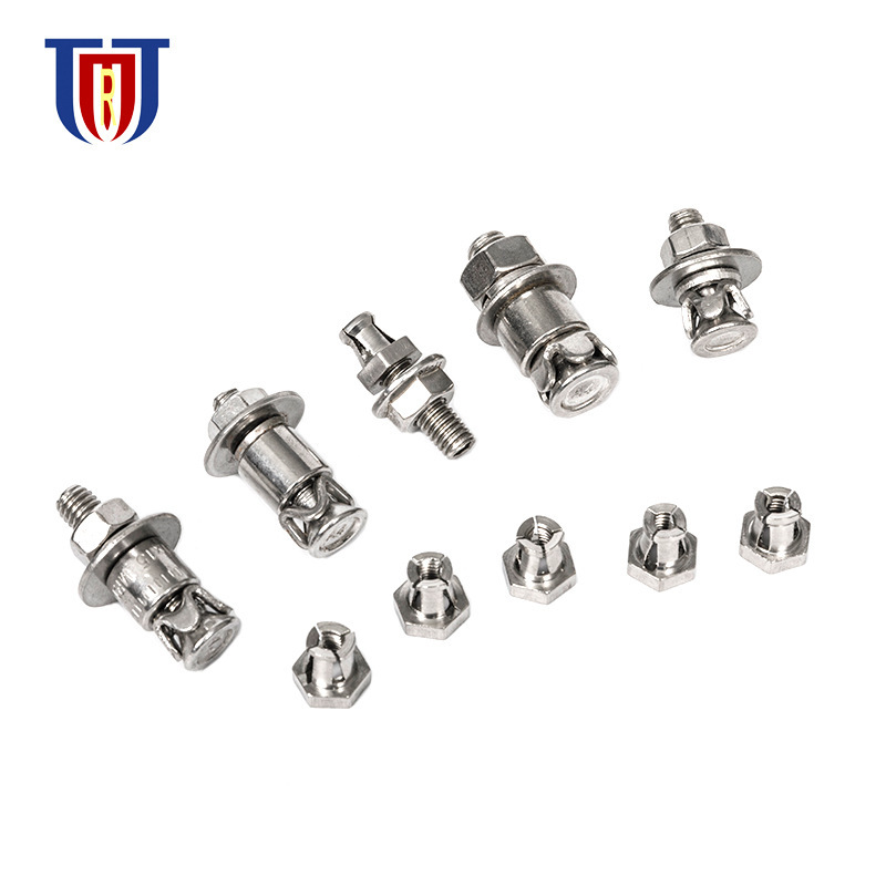 Non-Standard Customized Stainless Steel Percussion Back Bolt Expansion Screw Marble Curtain Wall Accessories Petal-Shaped Anti-Seismic Back Bolt Non-Standard Customized Stainless Steel Percussion Back Bolt Expansion Screw Marble Curtain Wall Accessories Petal-Shaped Anti-Seismic Back Bolt