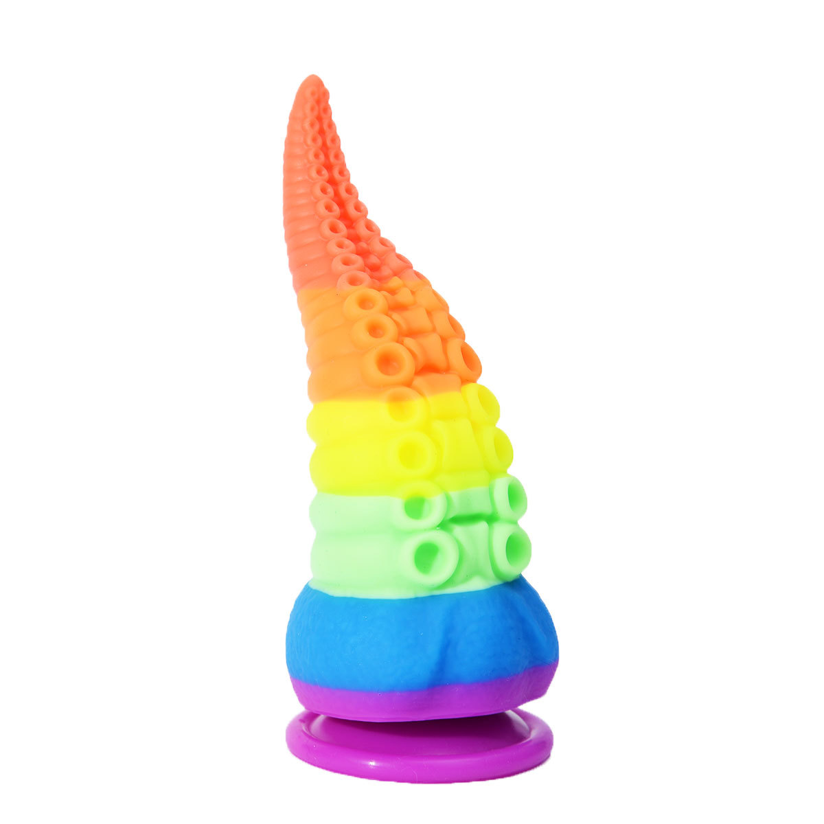 Silikoninis analinis kamštis čiuptuvo formos žaislas vyrams moterims_voghion.com