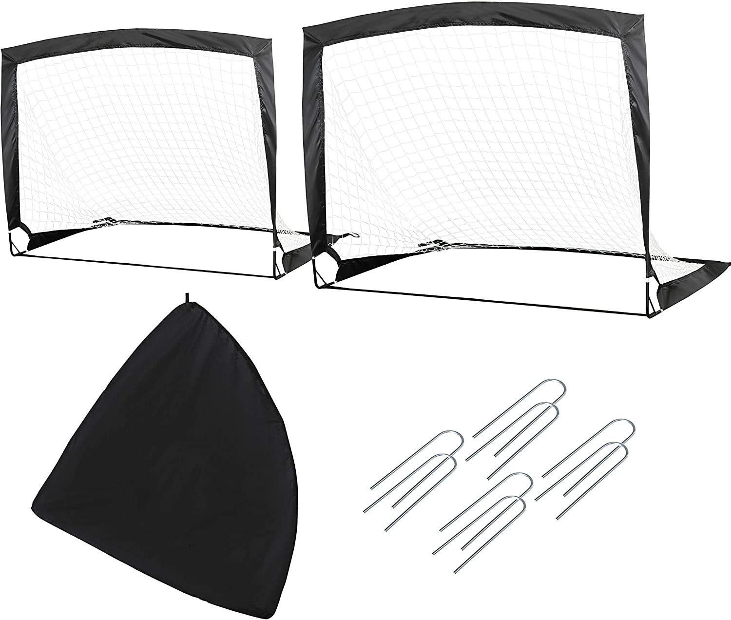Portería de Fútbol Plegable y Portátil para Niños y Entrenamiento image 10