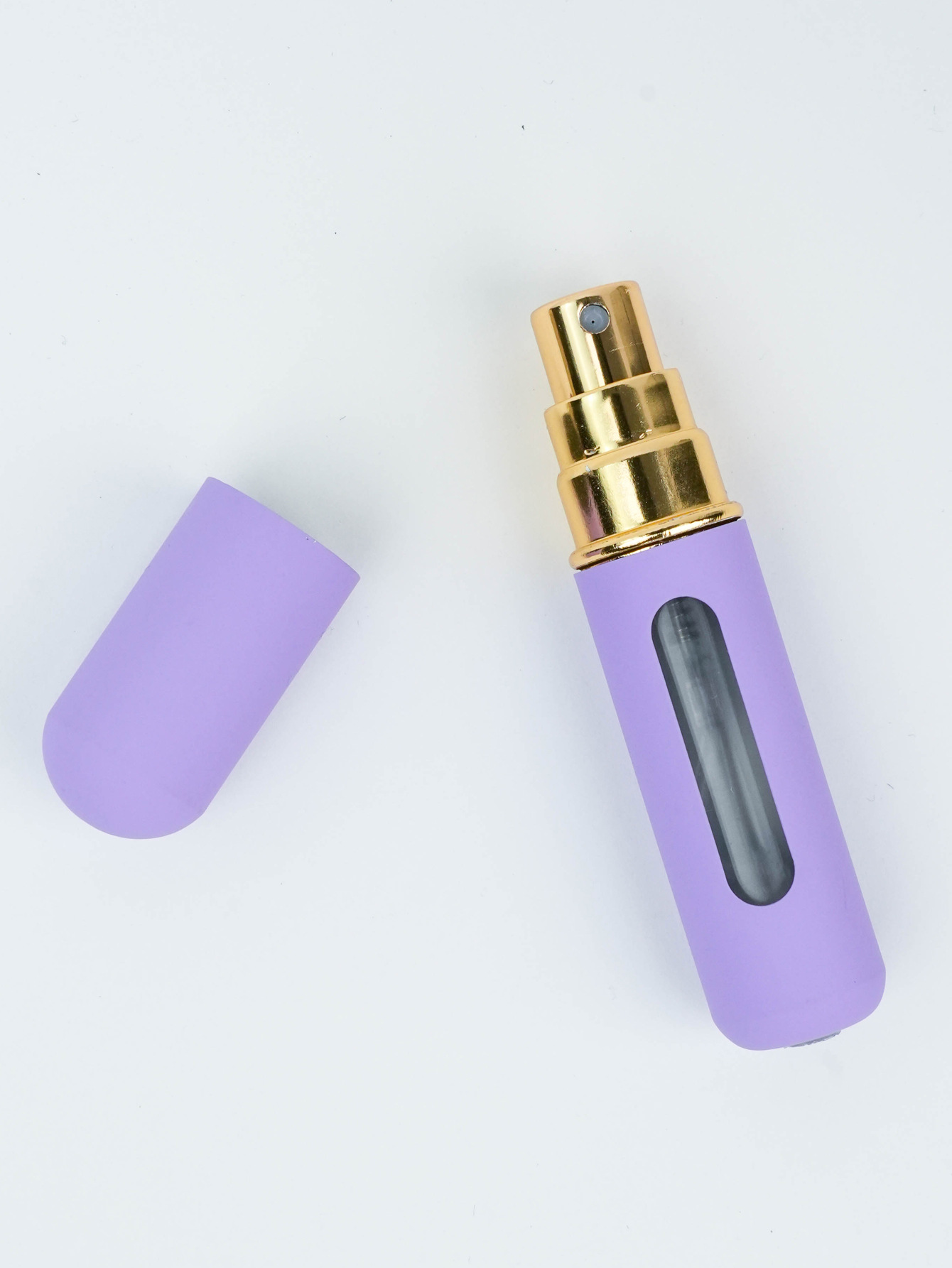 5ml de carga directa inferior perfume sub-botella portátil tipo empuje muestra de aerosol de aluminio botella vacía mini niebla fina sub-embalaje artefacto