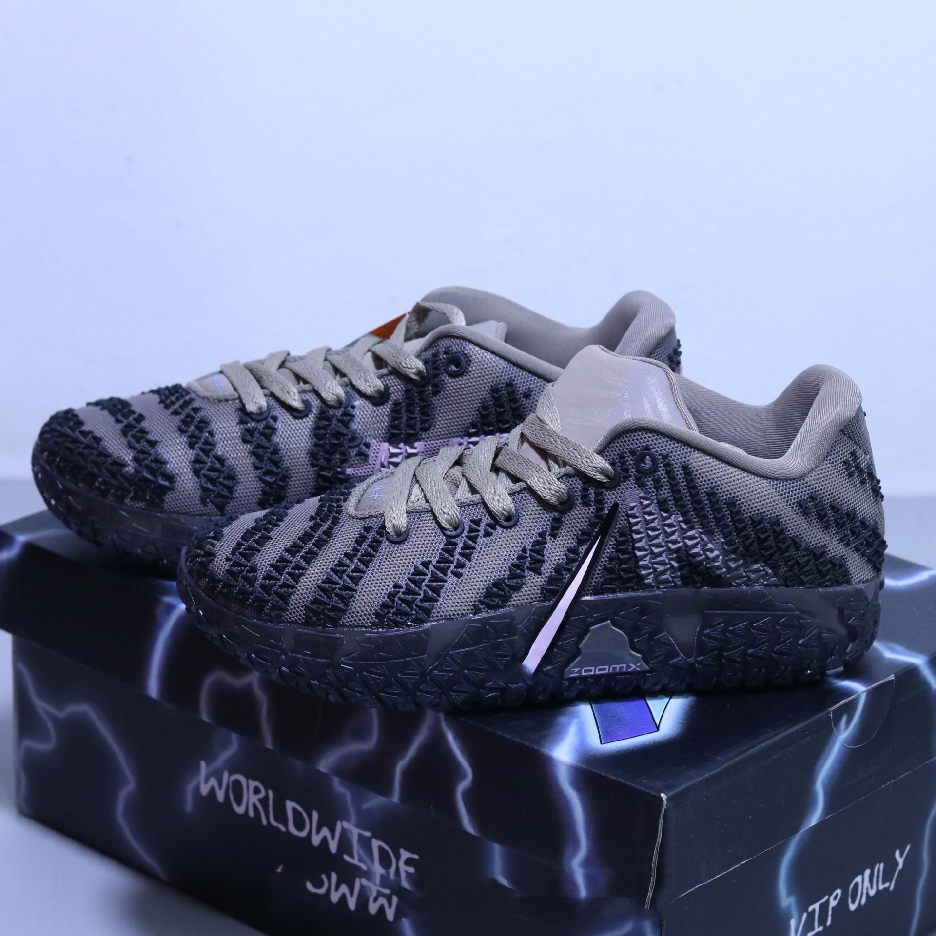 Putian Chunyuan JA3 zapatos de baloncesto Morant 3 generaciones zapatos de baloncesto azul hombres y mujeres zapatos deportivos casuales de moda