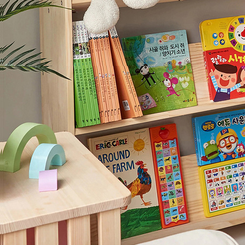 Simple solid wood multi-layer storage rack, desk bookshelf, office document storage and organization stand, home display rack