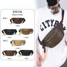 胸包男ins潮牌运动手机腰包杜邦纸斜跨包男款休闲背包通勤小挎包