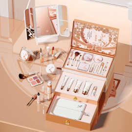 HLOFF韩洛妃一鹿有你高定妆匣彩妆护肤礼盒化妆品套装抖音爆款