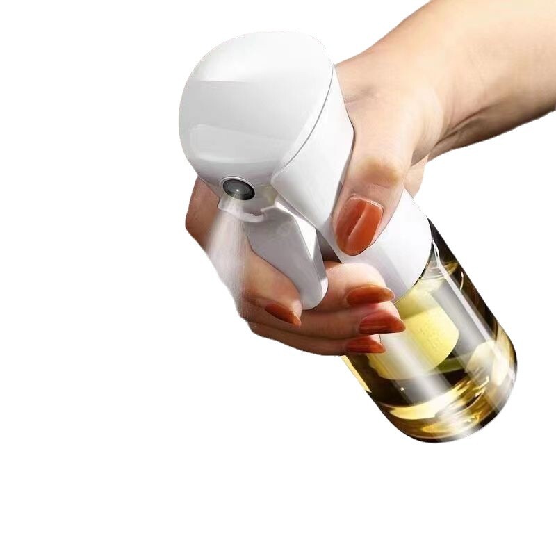 オイル噴射ポットガラス噴射瓶キッチン家庭用オイル噴射ポット食品級オイルボトル噴霧霧化オイル噴射瓶|undefined