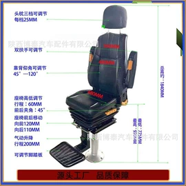座椅及附件;驾驶室及配件;其他车辆座椅