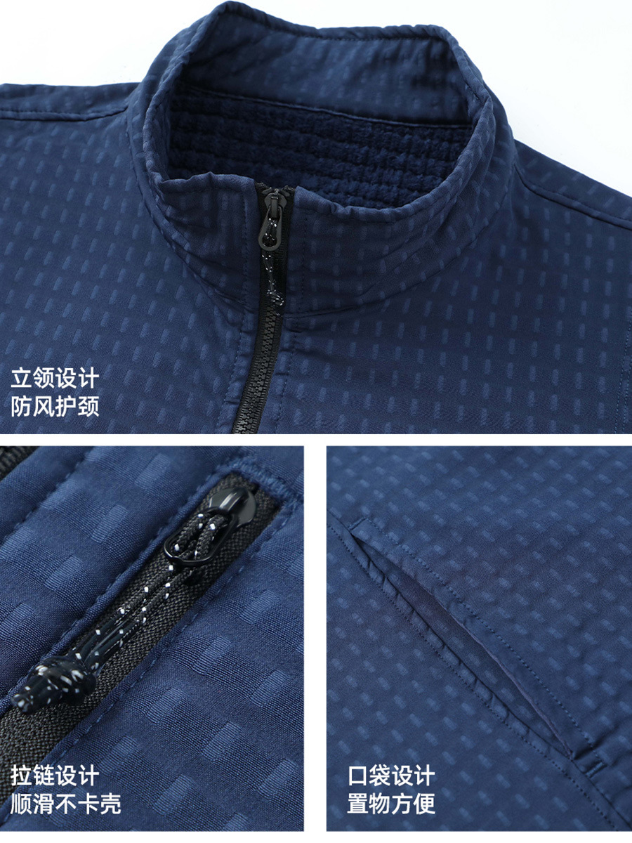 High-end a prueba de viento de bolsillo deportivo chaleco de hombro de golf al aire libre chaleco de herramientas de chaleco de hombre personalizado