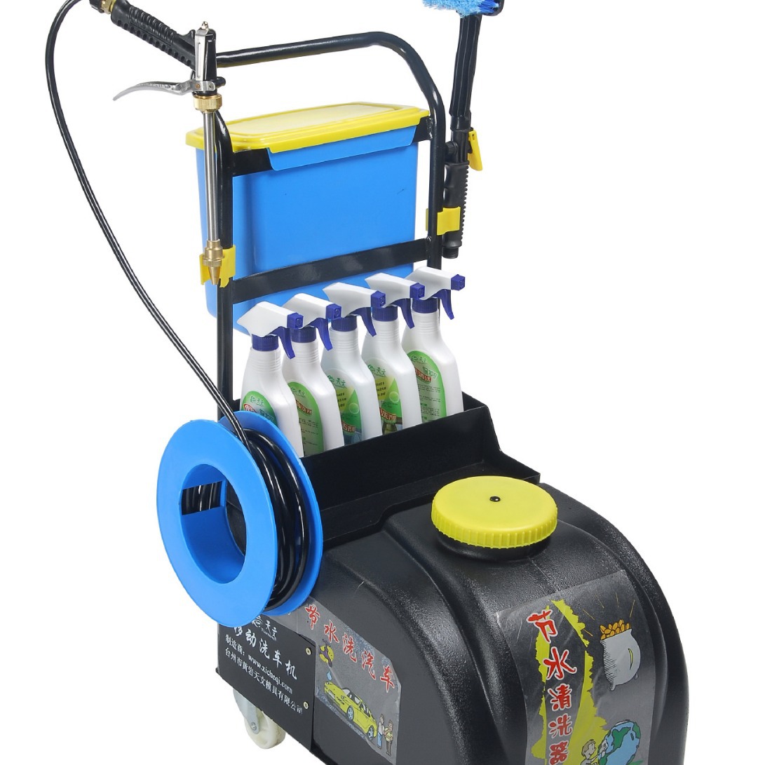 供应TW-Q35移动洗车机 充电式洗车机 清洗机设备 洗眼器便携高压