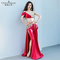 Qingcheng Dance 2021 Новый костюм для танца живота Костюм для восточных танцев Групповая одежда для соревнований