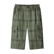 厂家直供夏季户外七分裤男士宽松中年休闲薄款水洗7分工装裤批发