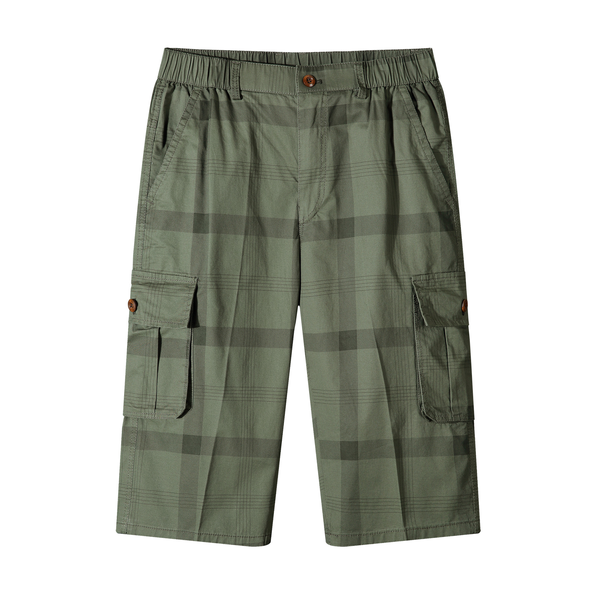 厂家直供夏季户外七分裤男士宽松中年休闲薄款水洗7分工装裤批发