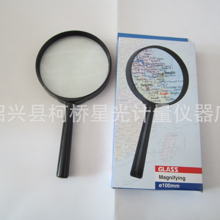 100MM直柄 大号手柄 超阅读手持式放大镜   放大镜
