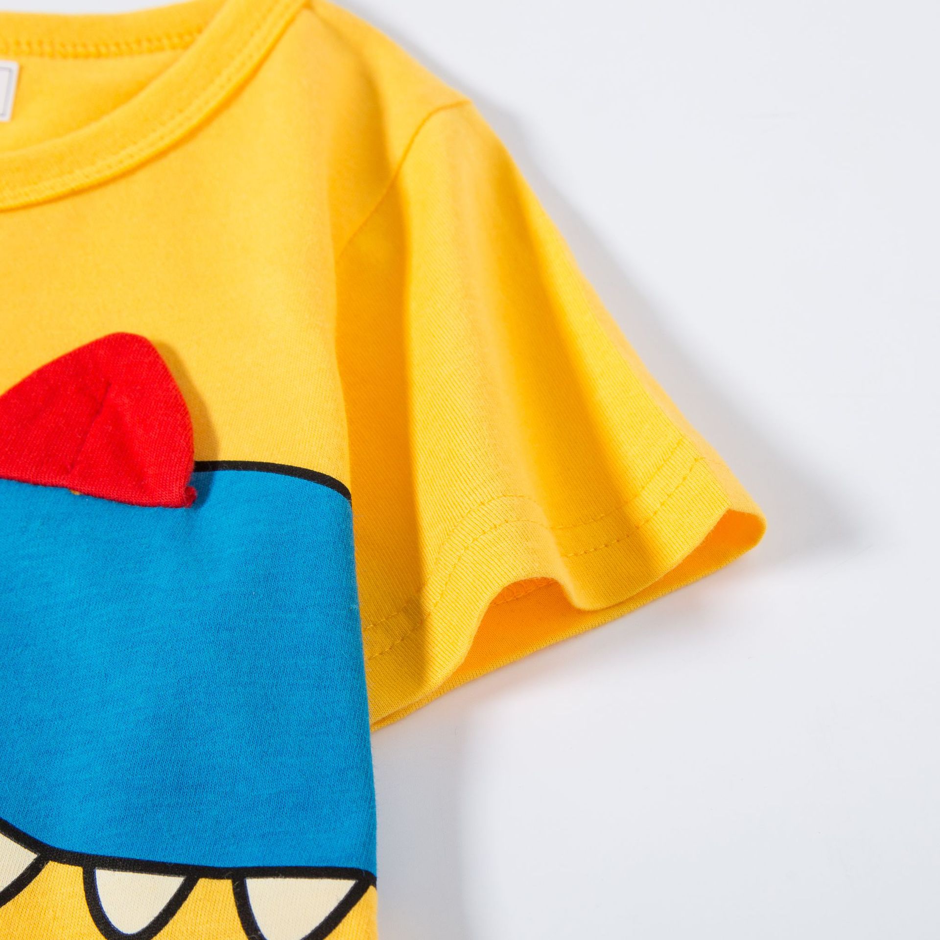 Ropa para niños coreanos al por mayor verano nuevo niño dibujos animados camiseta de manga corta ropa para niños top de bebé fuente transfronteriza