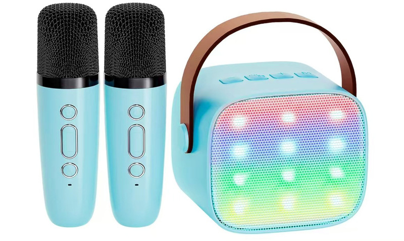スポット P2 ポータブル K1 ミニワイヤレスマイクオールインワン Bluetooth スピーカー屋外カラオケホームマイクセット|undefined