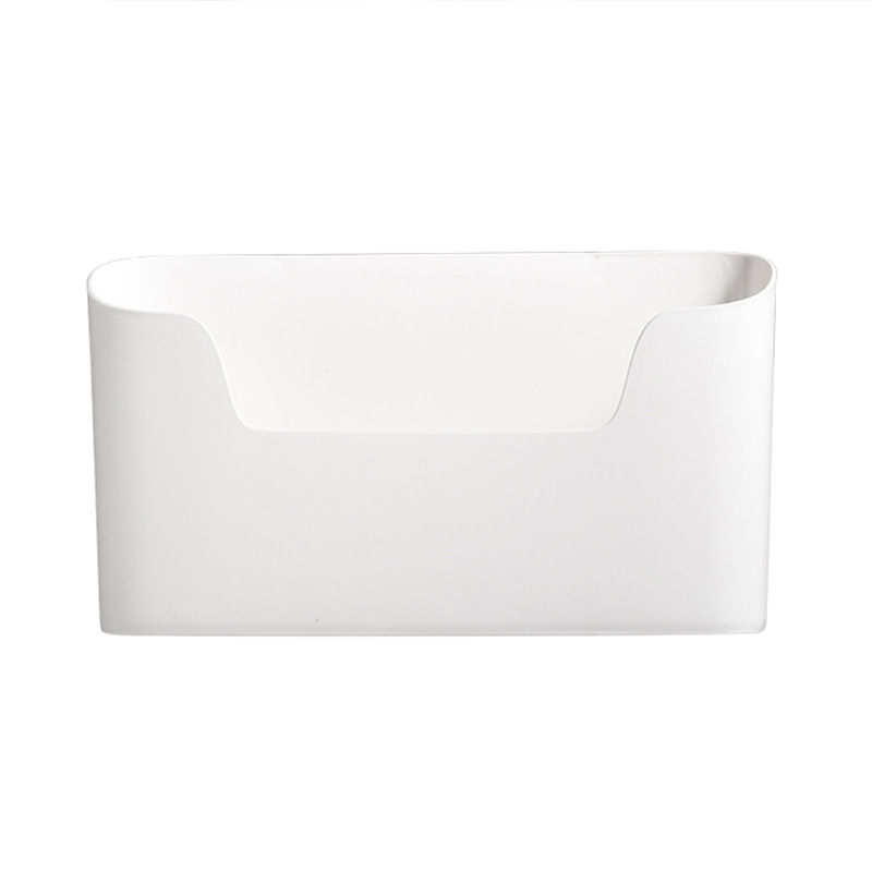 Armario de la cocina puerta rack de almacenamiento montado en la pared caja de almacenamiento lateral del refrigerador rack de almacenamiento rack de plástico caja de almacenamiento